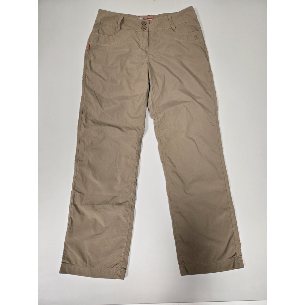 Craghoppers Women's‎ Insect Shield Outdoor Hiking Pants Khaki Size 4